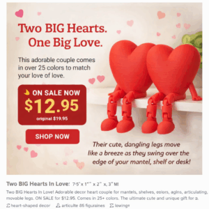Two BIG Hearts In Love